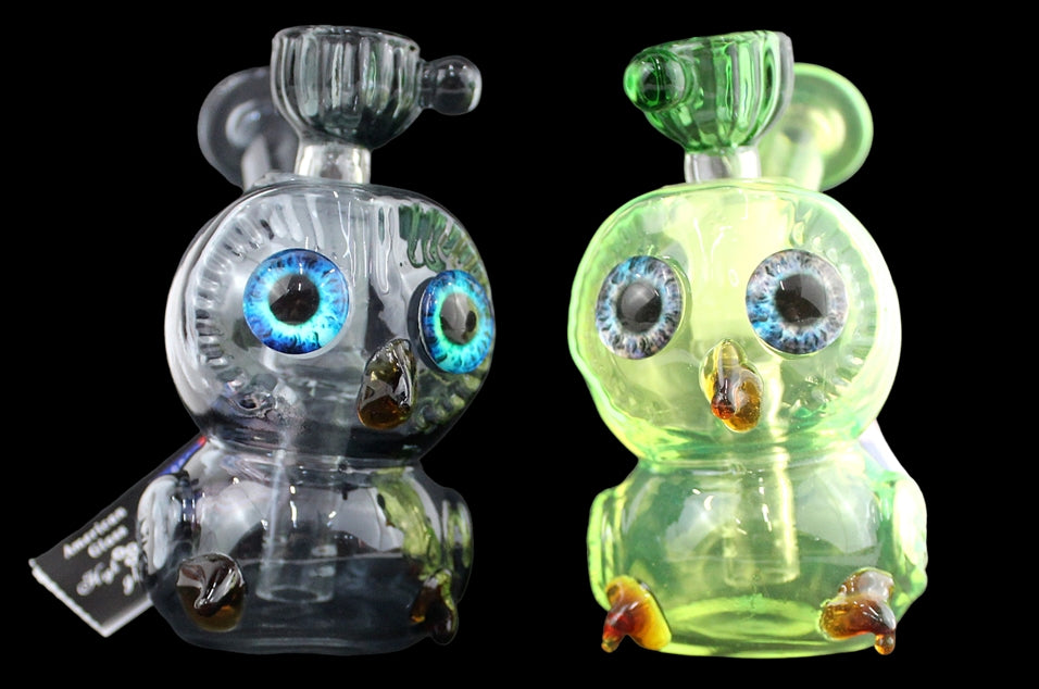 5" Owl Water Pipe