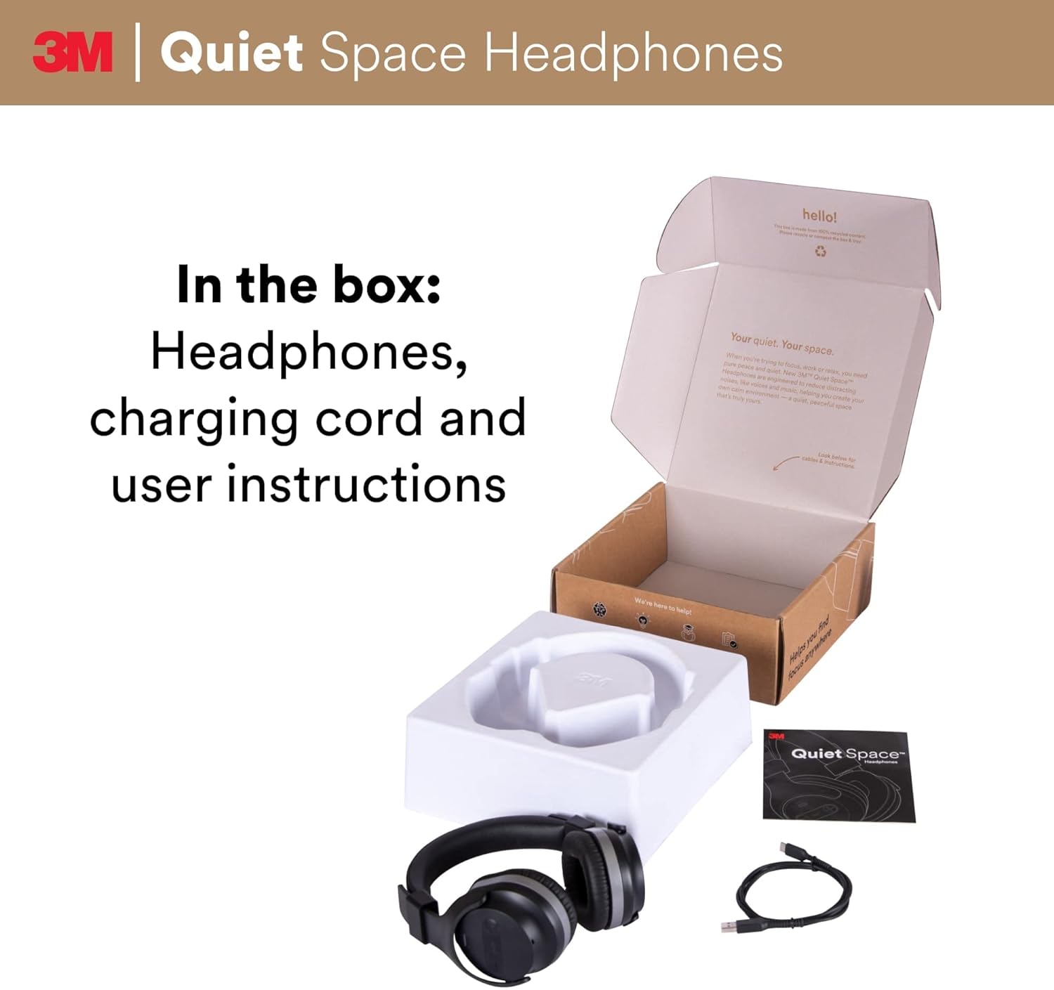3M Quiet Space Headphones