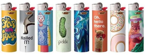 Bic Lighters 50pk - Special Edition Favorites Series