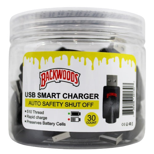 Backwoods USB Charger 30pk Tub