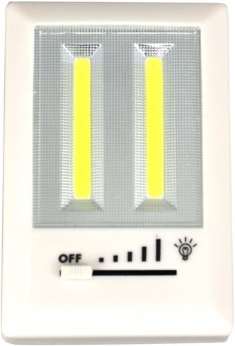 COB LED Wall Switch Light with Dimmer 18pk