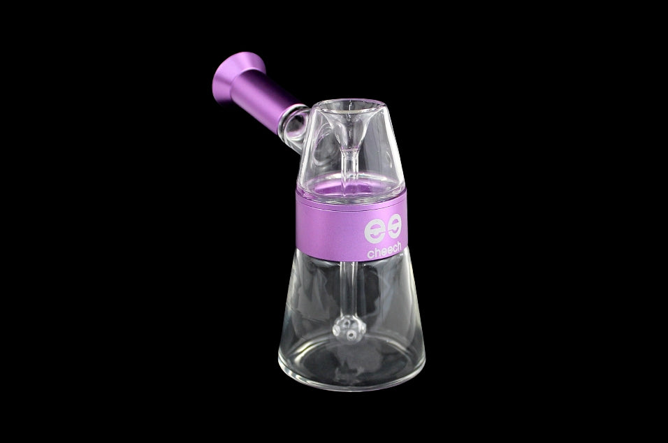 5? Cheech Metal Wrapped Glass Lantern Shower Perk Bubbler