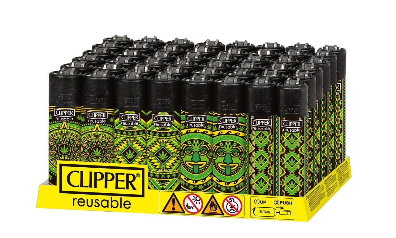 Clipper Lighter - Aztec 48pk