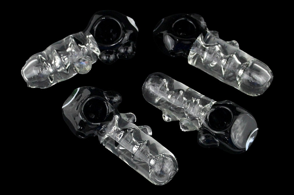 4ct 4" Cut Chamber Marble Hand Pipe