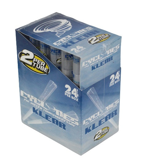 Cyclones Pre Rolled Transparent Cone - CLEAR - Klear