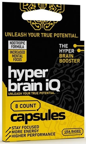 Hyper Brain iQ 8-Count Focus Capsules 12pk