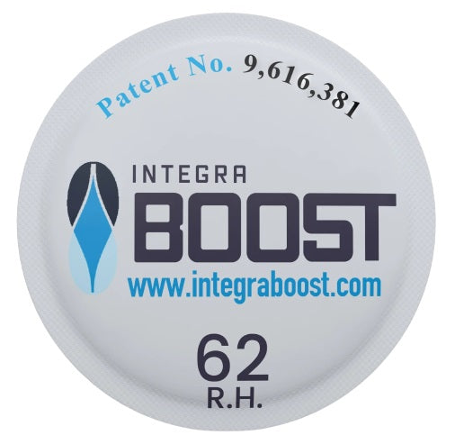 100ct Integra Boost Humidity Packs - Round - 62% - 51mm