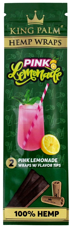 King Palm Hemp Wraps - Pink Lemonade