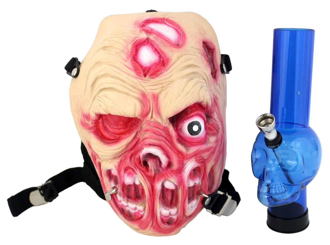 Blotokes Gas Mask Water Pipe - Zombie