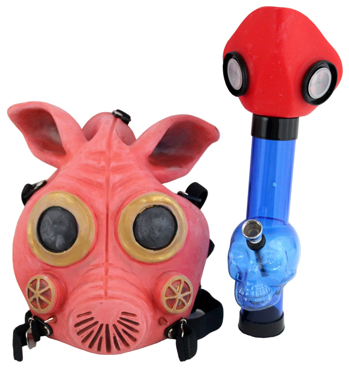 Blotokes Gas Mask Water Pipe - Steam Pig