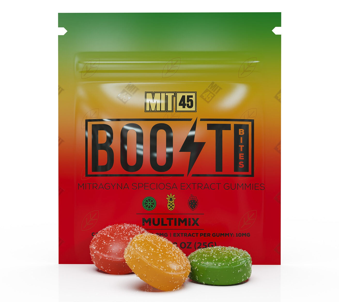 MIT45 Boost Bites Kratom Gummies 20pk