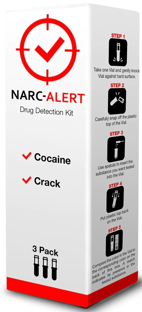 Narc-Alert Drug Detection Kit - COCAINE GROUP