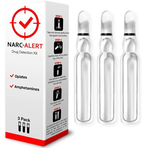 Narc-Alert Drug Detection Kit - Opiates Amphetamines
