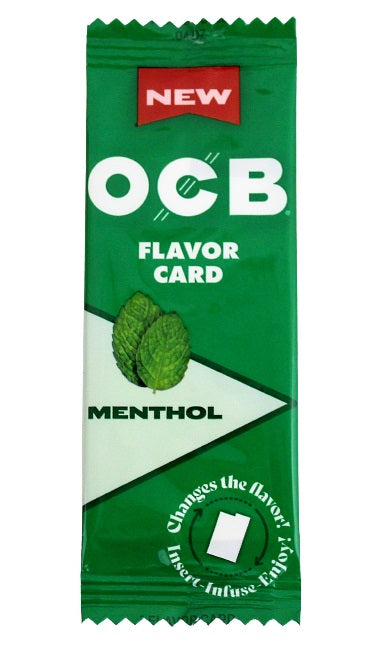 OCB Flavor Cards - Menthol 25pk