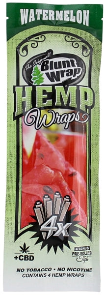 The Original Blunt Wrap - Hemp Wraps - Watermelon