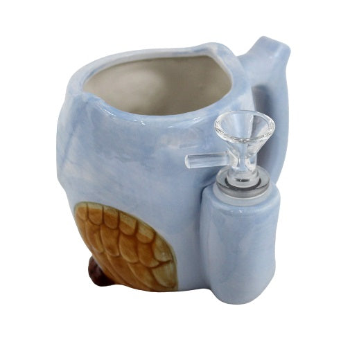 Ceramic Water Pipe Mug - Owl