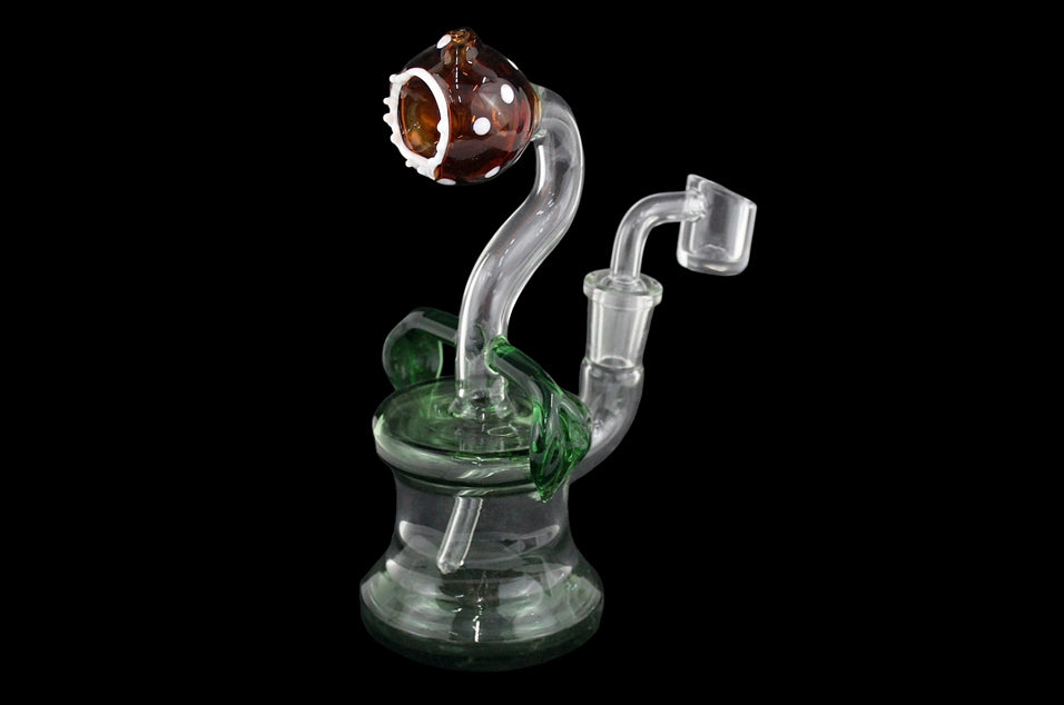 7" Piranha Plant Rig Water Pipe