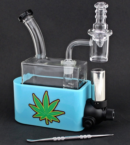 Rig in One - Portable Dab Rig with Built in Torch Mix Design