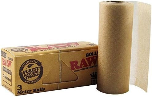 Raw Classic Papers 3 Meter Rolls - King Size Wide