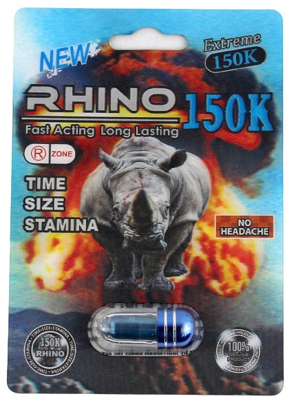 Rhino Extreme 150k Male Enhancement Capsules