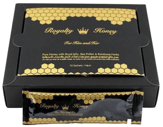 Royalty For Him and Her Enhancement Honey 12pk