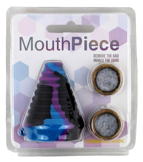 4ct Silicone Mouthpiece with Carbon Filter Assortment
