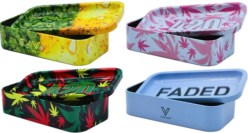 V Syndicate Syndicase 2.0 Waterproof Rolling Tray Stash 12pk Display - Dank Choices