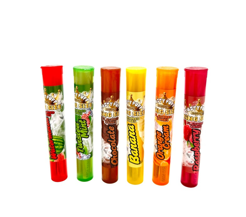 10ct Tasty Puff Tasty Tips Flavored Cones Refills - King Size