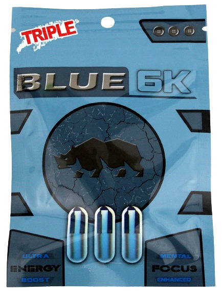 Blue Rhino 6K - Triple Pack - Male Enhancement Capsules