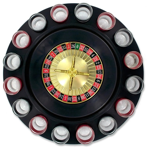 Shot Glass Roulette Set Drinking Game
