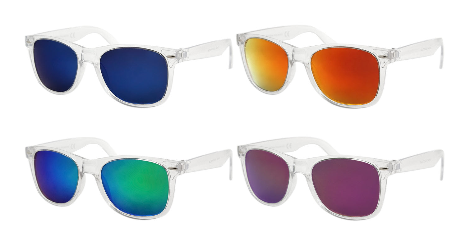 12ct Polarized Classic Unisex Wayfarers Sunglasses W2CFPOLCM