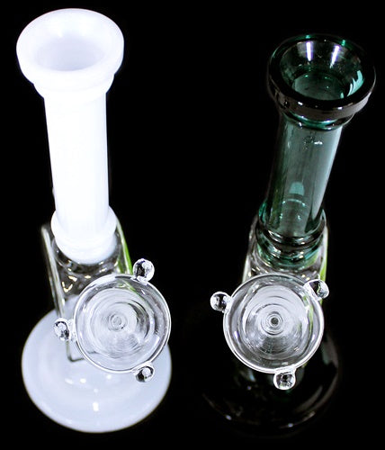 9" Westside Glass Punk 14mm Water Pipe With Female Bowl