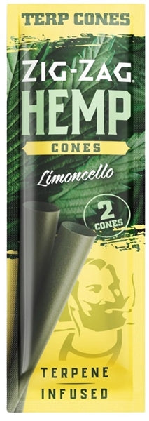 Zig Zag Terpene Infused Hemp Cones - Limoncello