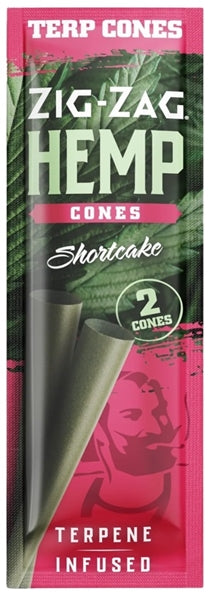 Zig Zag Terpene Infused Hemp Cones - Shortcake