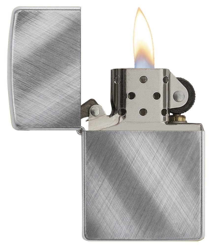 Zippo Lighter - Classic Diagonal Weave $24.95