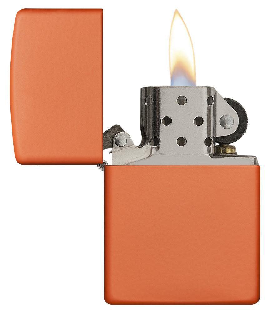 Zippo Lighter - Orange Matte $24.95