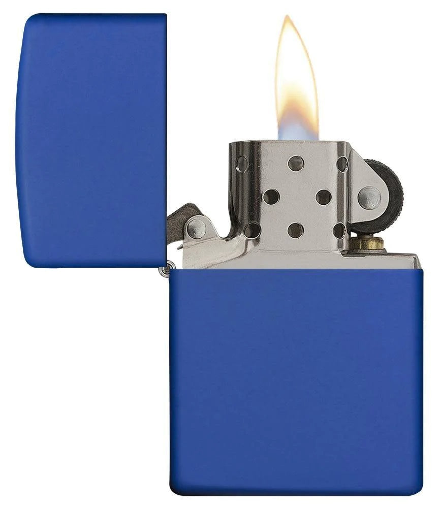 Zippo Lighter - Royal Blue Matte $24.95