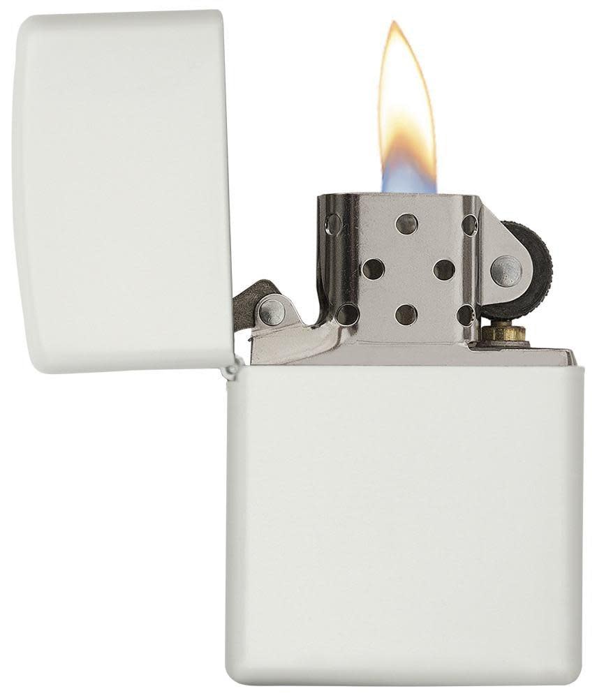 Zippo Lighter - White Matte $24.95
