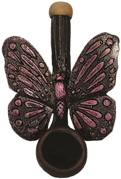 Pichincha Hand Crafted Small Hand Pipe - Butterfly