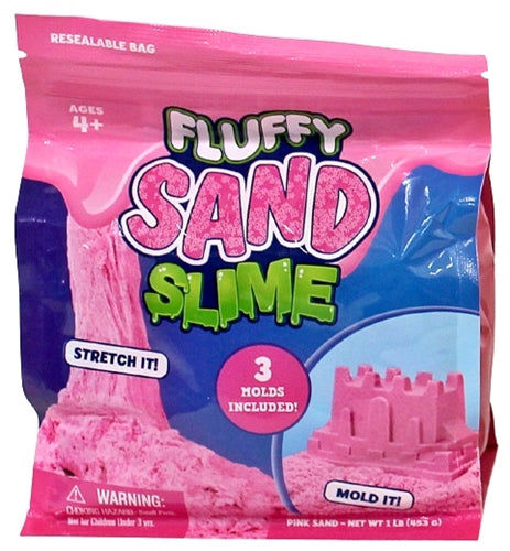 Fluffy Sand Slime 1LB 6pk
