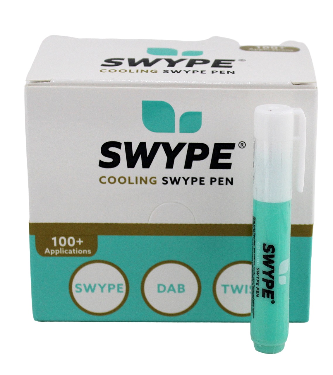 Cooling Swype Pen – Menthol Applicator – 25pk