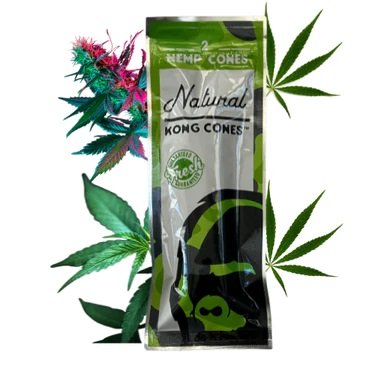 Kong Hemp Cones – Natural