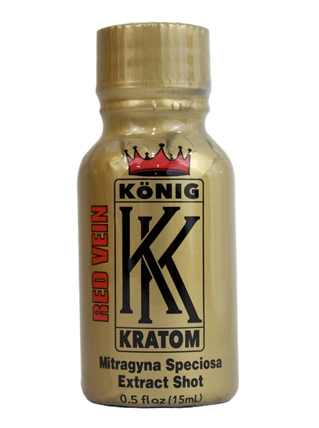 Konig Kratom Extract Shot – Red Vein 15pk