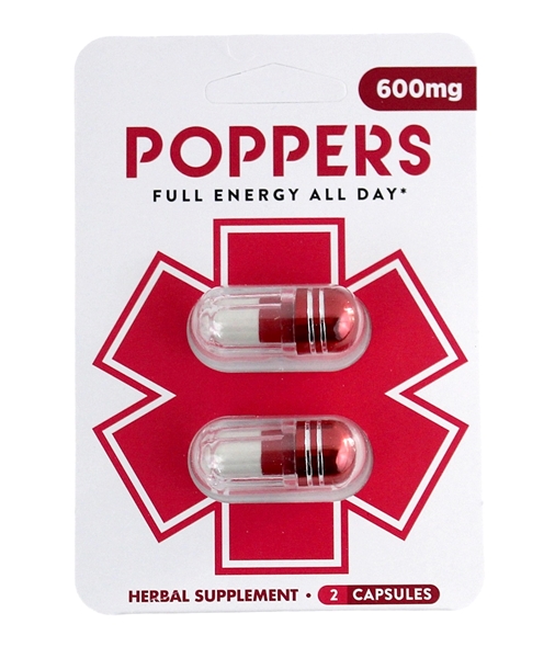 Poppers - Kratom Energy Capsules