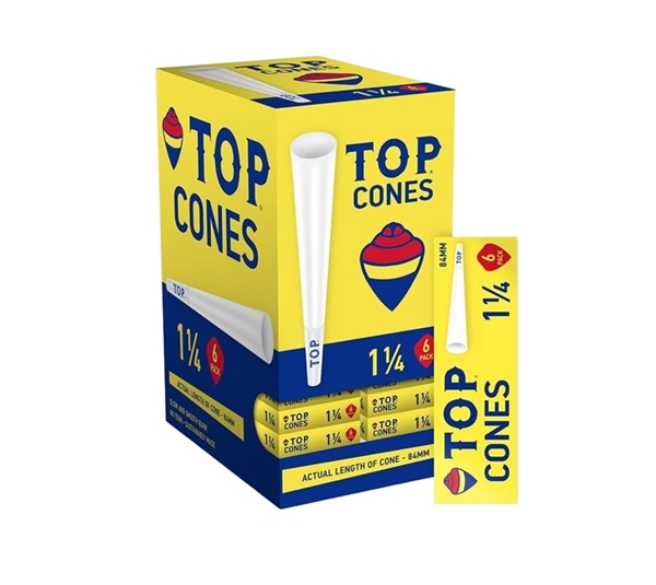 Top Cones – 1 1/4 (84mm) 24x10pk